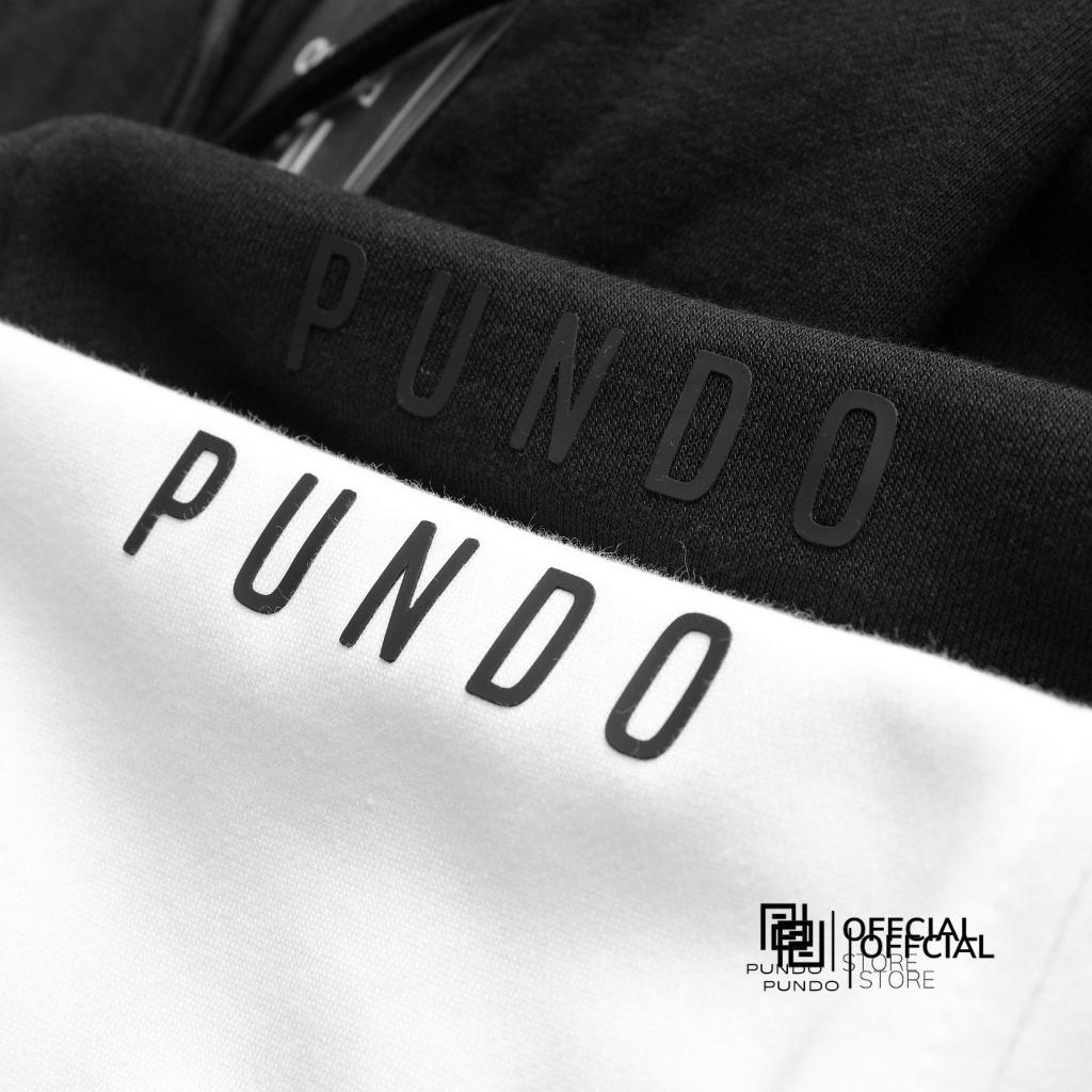 Áo khoác nam nữ PUNDO có nón và dây kéo với chất vải nỉ chân cua AKPD14