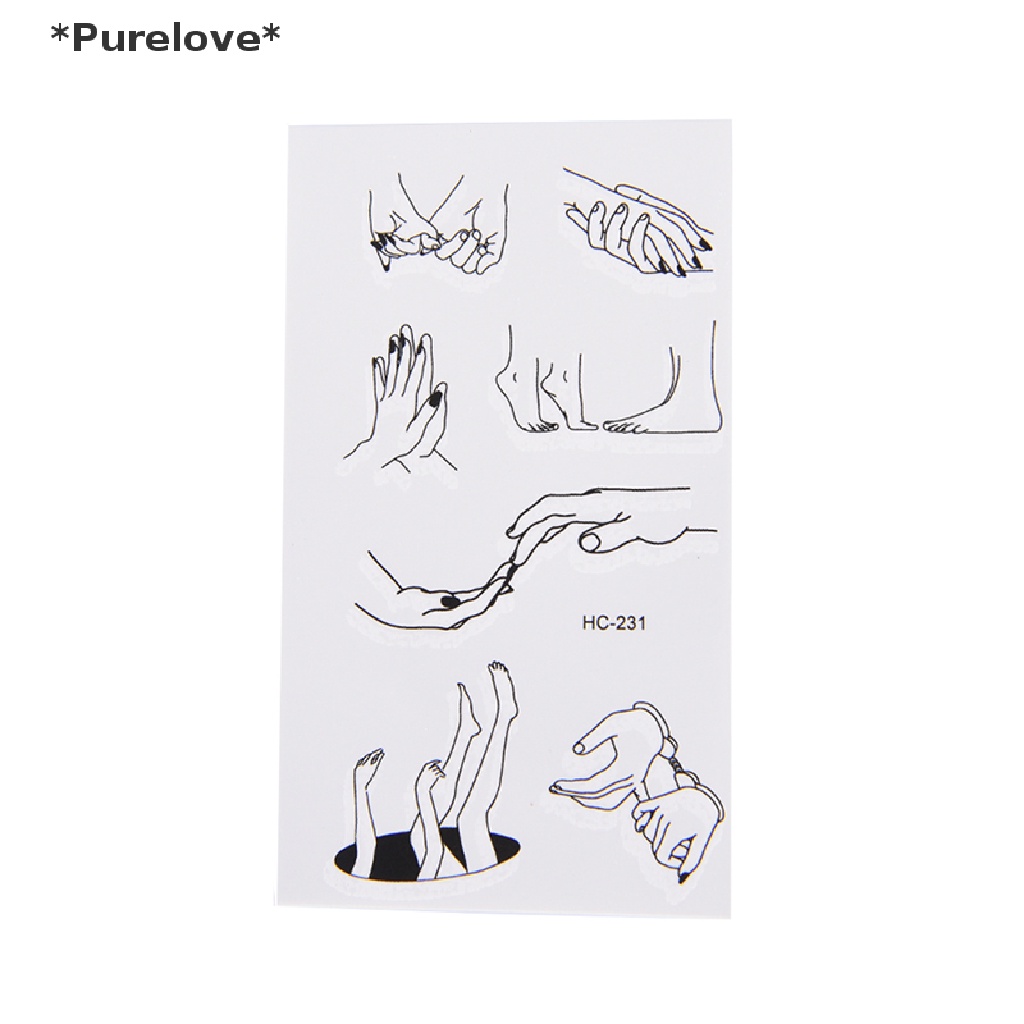 Hình Xăm Dán Tạm Thời Chống Thấm Nước Thiết Kế Quyến Rũ