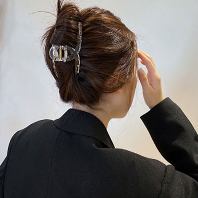 Kẹp Tóc Hình Cá Mập Thiết Kế Đơn Giản Thời Trang Hàn Quốc Cho Nữ