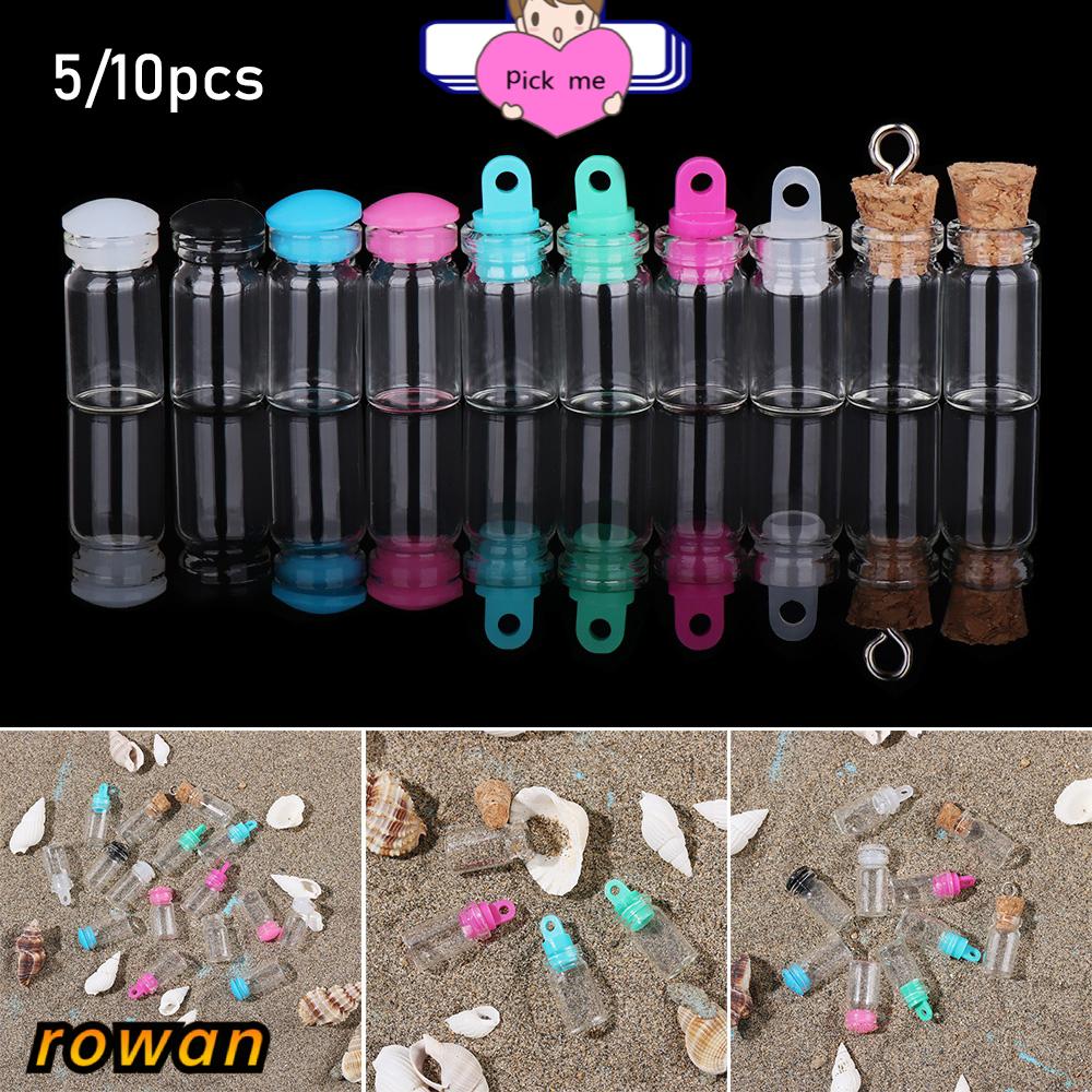 Set 10 Lọ Thủy Tinh Mini 10 Kiểu Dáng Tự Trang Trí