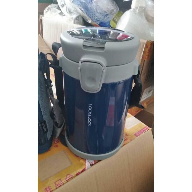 Bộ hộp cơm giữ nhiệt Lock&Lock LHC-8034 có túi