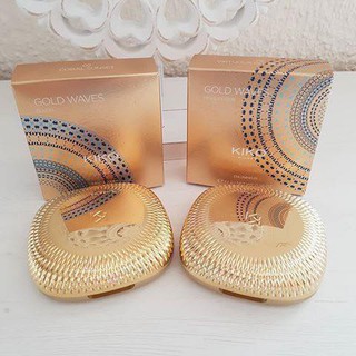 Phấn Phủ Kiko Gold Waves Powder Foundation SPF50 #02 Light