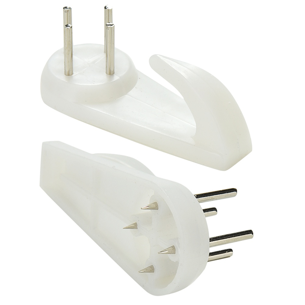 Set 20 móc treo tường bằng nhựa cứng đa dụng chất lượng cao