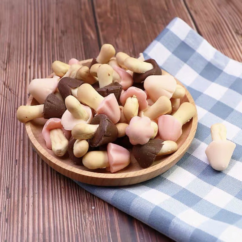 Bánh nấm socola vị việt quất matcha hộp 40g