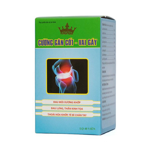 Cường gân cốt vai gáy Kingphar , lọ 40 viên