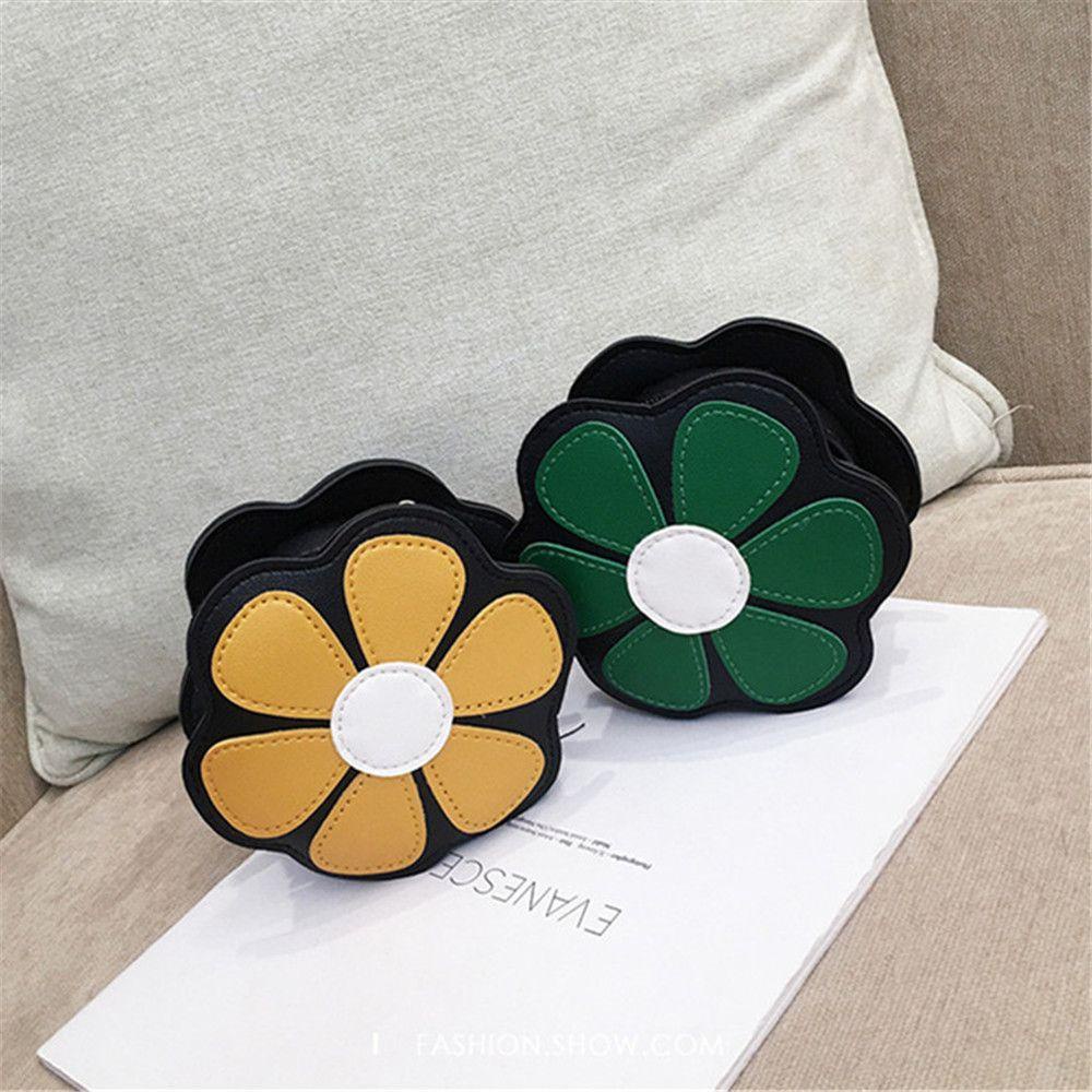 Túi Xách Mini In Hoa Hướng Dương Dễ Thương Cho Bé