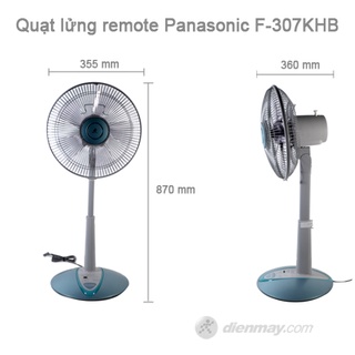 QUẠT CÂY PANASONIC 307 Bạc ( 220V )