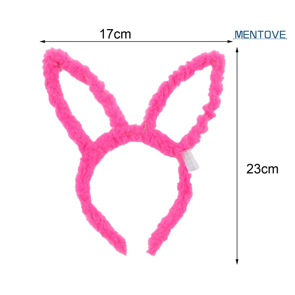 Băng Đô Tai Thỏ 3 Tốc Độ Phát Sáng Dễ Thương