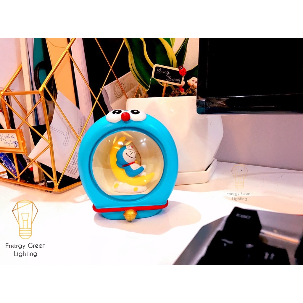 Đèn ngủ Energy Green Lighting trang trí hình Doraemon dễ thương cho bé 7 mẫu khác nhau - trang trí căn phòng vintage