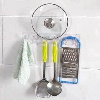 Móc trong suốt siêu dính bộ 3c