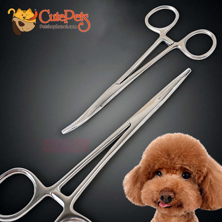 Kéo nhổ lông tai cho chó mèo - Kẹp nhổ lông - CutePets Phụ kiện thú cưng Pet shop Hà Nội