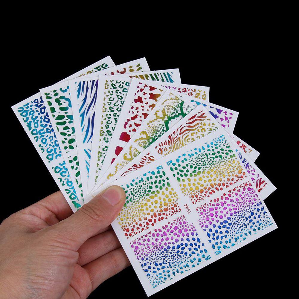 Miếng Dán Trang Trí Móng Tay 3D Bằng Kim Loại Sang Trọng