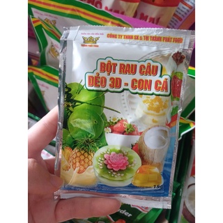 Gói bột thạch rau câu dẻo 3d thành phát