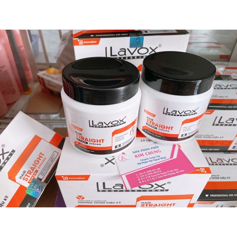 Kem Duỗi Tóc Lavox Hương Thơm Diệu Kỳ