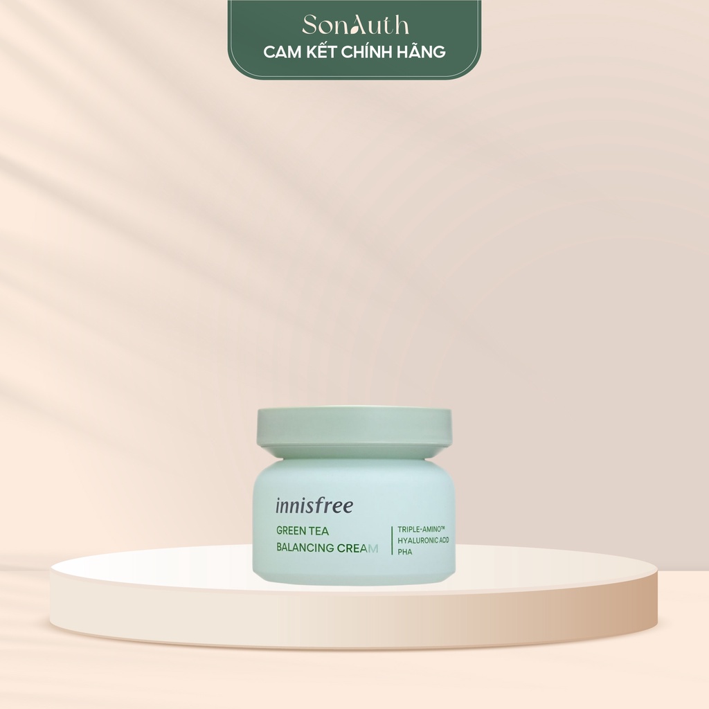 Kem dưỡng Innisfree Green Tea Balancing Cream 50ml (new)
