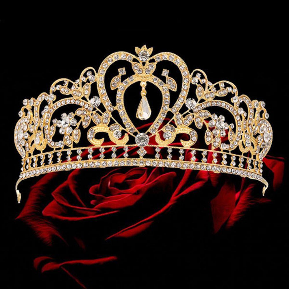 Vương Miện Cài Tóc Đính Đá Sang Trọng VANES1