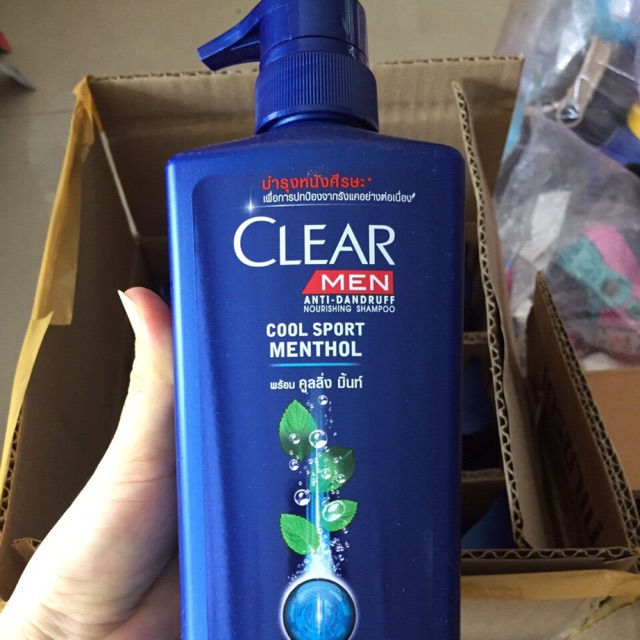 Dầu gội Clear Men Thái Lan