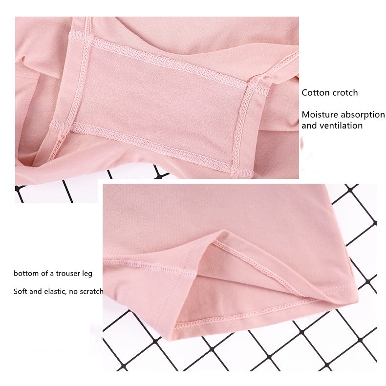 40Kg-90KG Quần Lót Ngắn Không Đường May Bằng Cotton Thoải Mái Cho Nữ