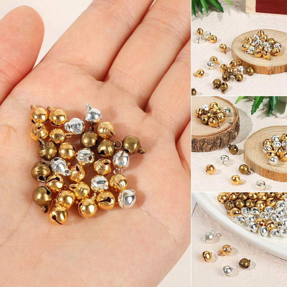 LUOL Set 50 Chuông Nhỏ Nhiều Màu Sắc Trang Trí Cho Năm Mới