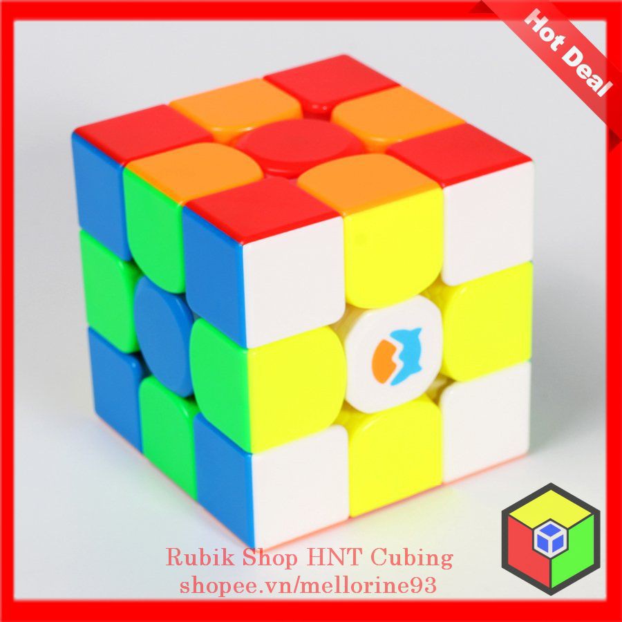 Rubik 3x3 Gan Monster Go MG3 3x3x3 Đồ Chơi Rubic Khối Lập Phương 3 Tầng HNT Cubing