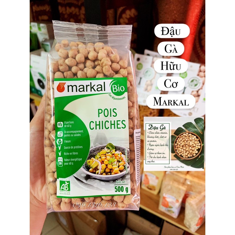 Đậu Hạt Hữu Cơ Tổng Hợp Nhập Khẩu Markal Organic Chia Nhỏ Gói 100gr Cho Bé Ăn Dặm