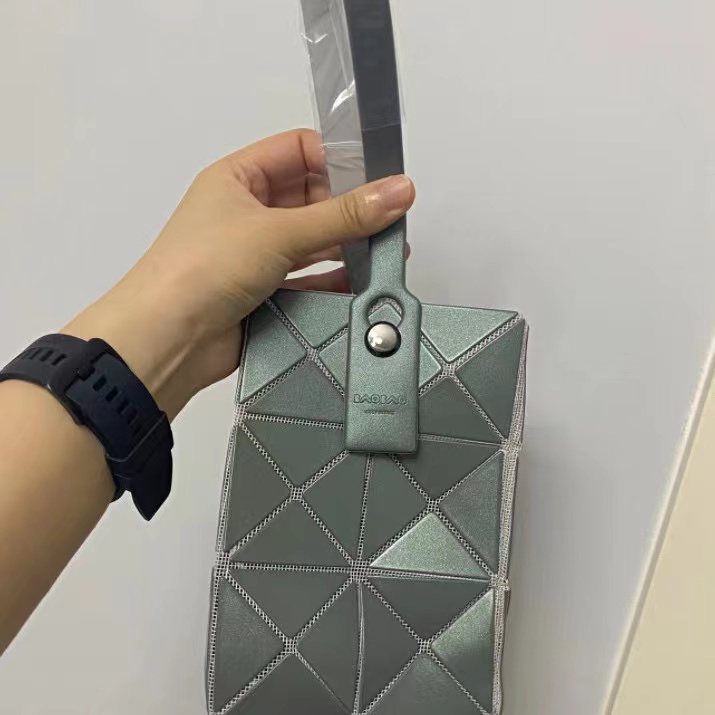 Issey Miyake Túi Đựng Điện Thoại / Chìa Khóa Thiết Kế Nhỏ Gọn Dễ Phối Đồ Thời Trang Mùa Hè Ốp