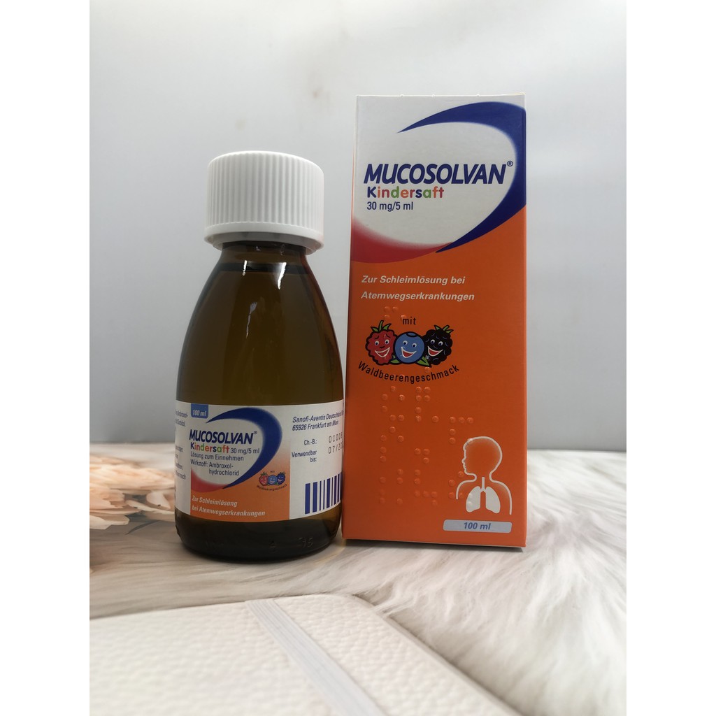 Siro ho Muscosolvan Kindersaft 100ml Đức