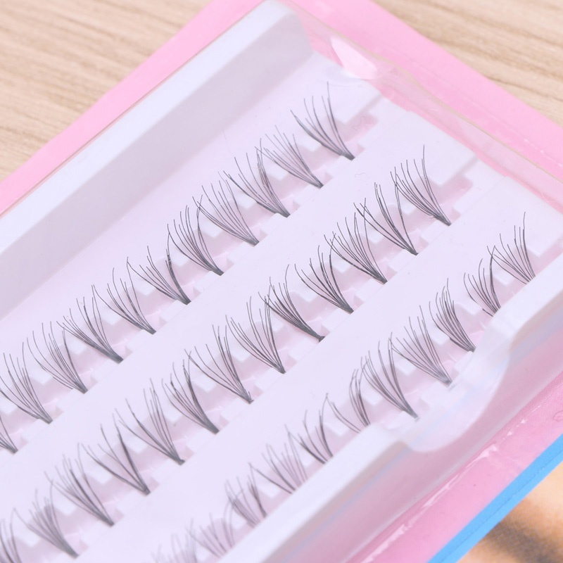 [Hàng mới về] Cụm lông mi giả 3d cong dày 0.15mm