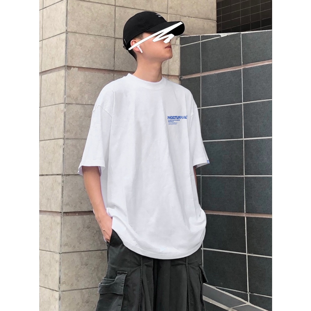 (FULL BOX) Áo Thun Unisex Form Rộng Tay Lỡ Oversize NOCTURNAL Tee Nightlife Maniacs Cotton 100% Cao Cấp | WebRaoVat - webraovat.net.vn