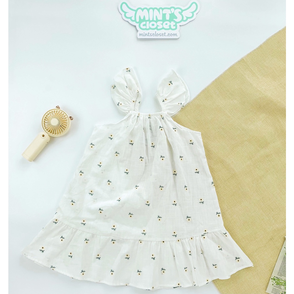 Váy Cánh Tiên 2 Dây Đuôi Cá Họa Tiết Cho Bé Gái Size 1 - 4 Tuổi MINTSCLOSET Mint's Closet - V582 - GV0070