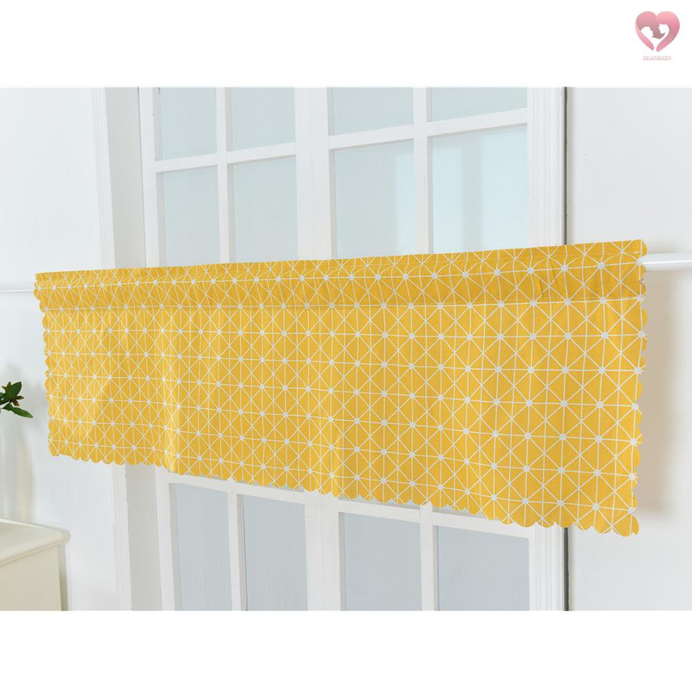 rèm cửa sổ Ngắn Họa Tiết Kẻ Sọc 18 &quot;X59&quot;