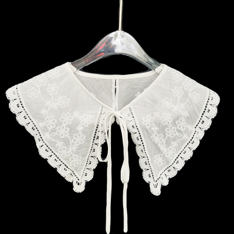 Áo Choàng Ren Chống Nắng In Họa Tiết Hoa Xinh Xắn Dùng Phối Với Hán Phục Cho Nữ