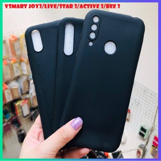 Ốp lưng vsmart Joy 3 / star 3 / Active 3 / Bee 3 / Live dẻo đen nhám chống Bám bẩn