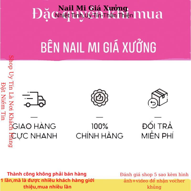 Sét Sơn Very Good Nail 60 Màu Hàn Quốc Cao Cấp Siêu Bóng-Tặng Bảng Màu+Kèm Base Top