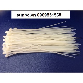 Dây thít mạng, Dây lạt nhựa, dây rút nhựa 3x150mm túi 250 cái