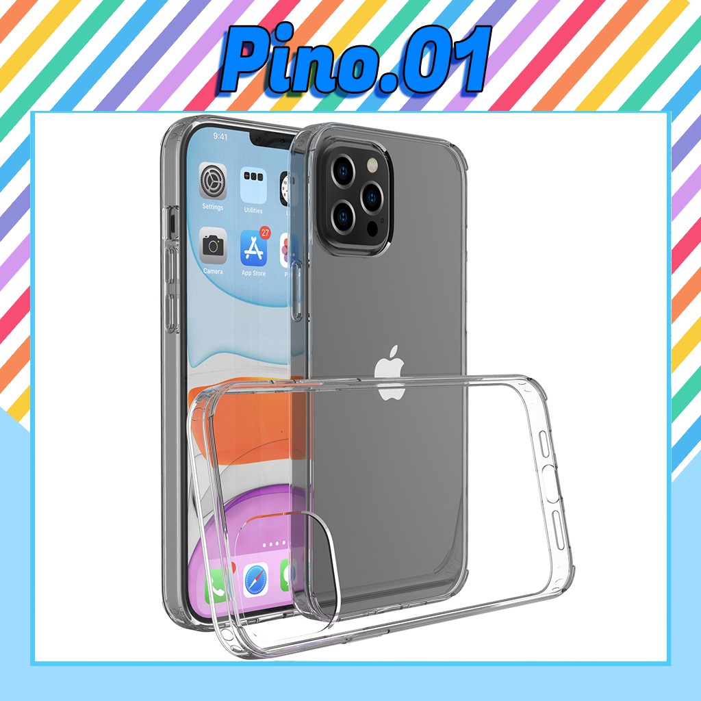 Ốp Lưng iPhone Silicon Dẻo Trong Suốt iP 5,6,6 plus,7,7 plus,8,8 plus,x,xs,xs max,11,11 pro,11 pro max,12,12 pro [IP21]