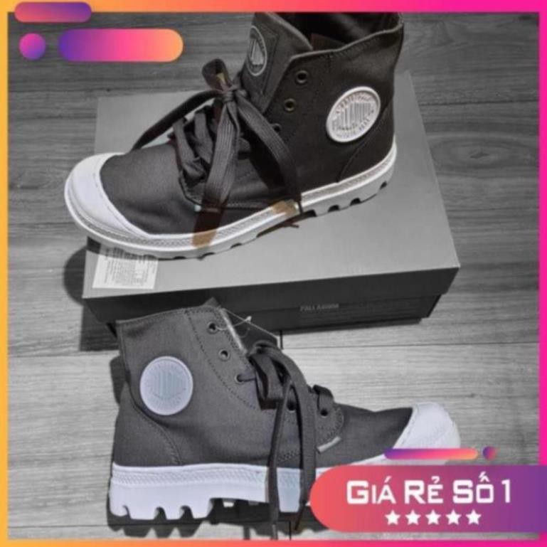 Thanh lý giày outlet chính hãng palladium màu xám cho nam Sale 11