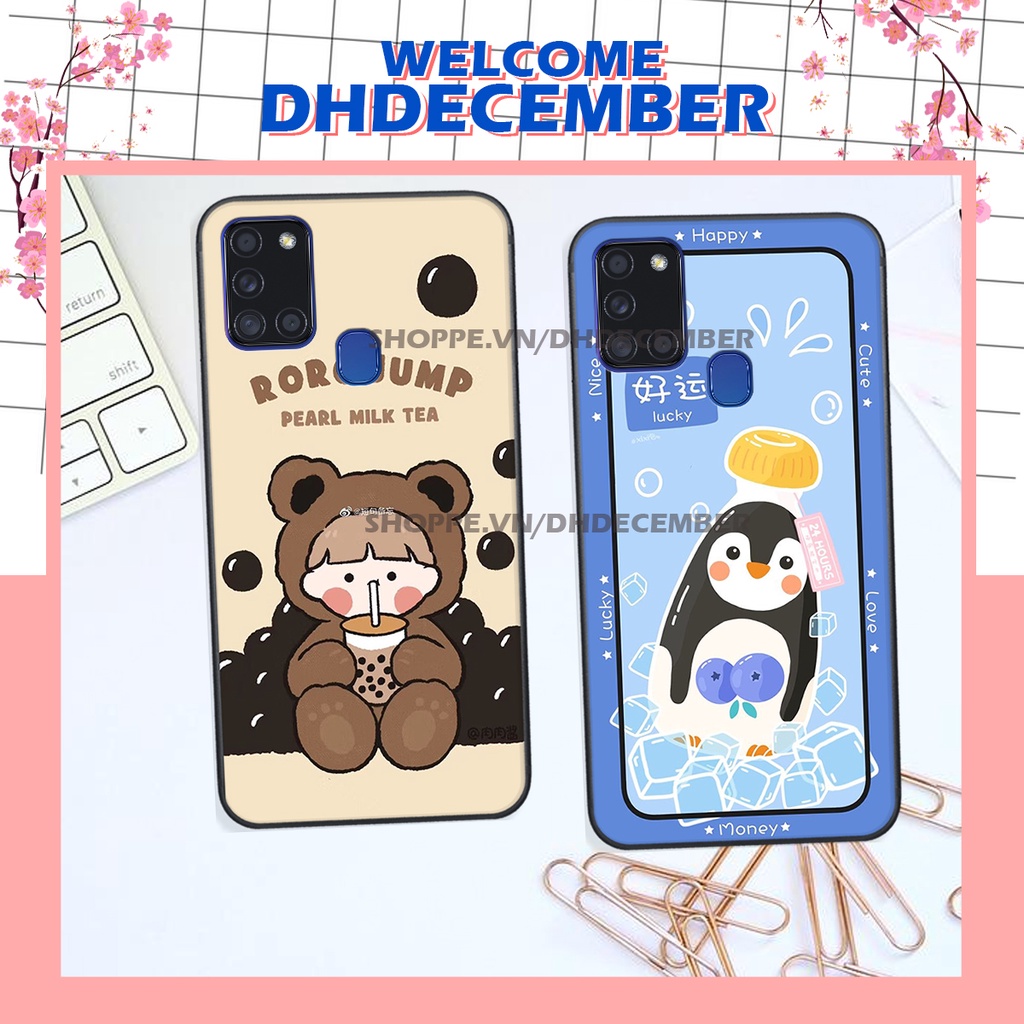 Ốp lưng Samsung Galaxy A21S in hình dễ thương- cute dog- n@sa RẺ-ĐẸP-CHẤT