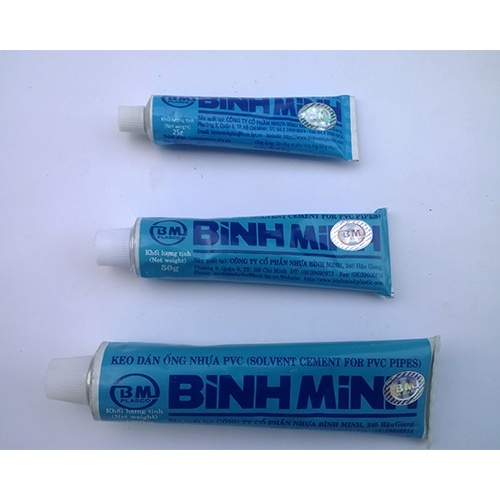 Keo dán ống nước bình minh