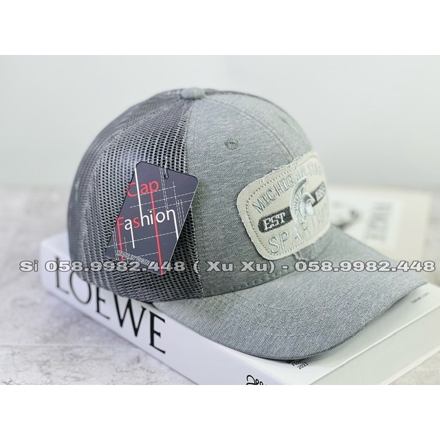 Nón kết phối lưới thêu thổ dân thoáng mát thể thao nam nữ