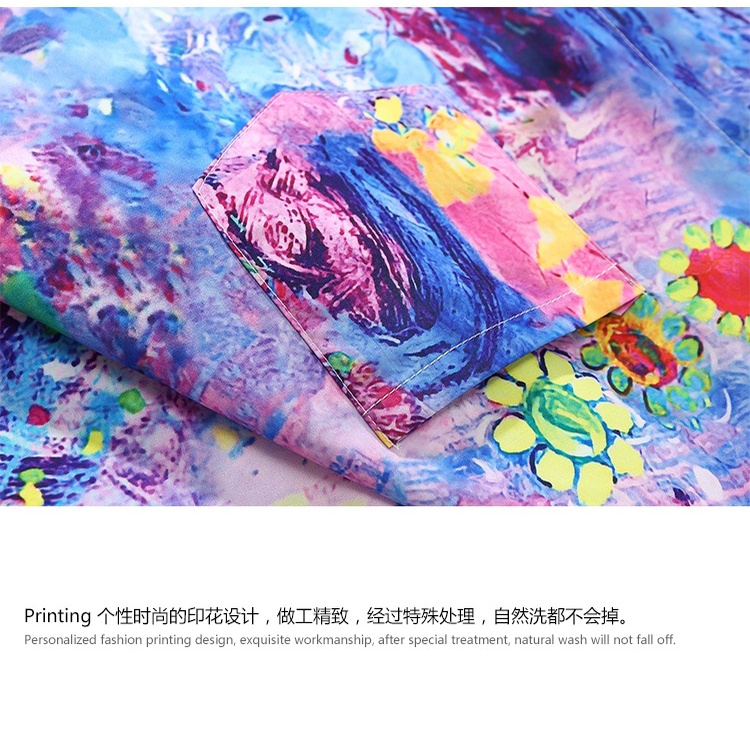 Áo Sơ Mi Nam Dài Tay In Chữ Thời Trang Hàn Quốc