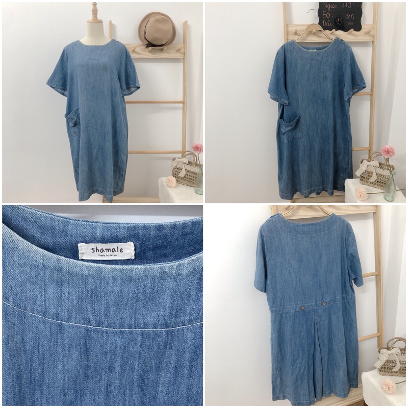 Đầm jean 2hand độc lạ giá yêu