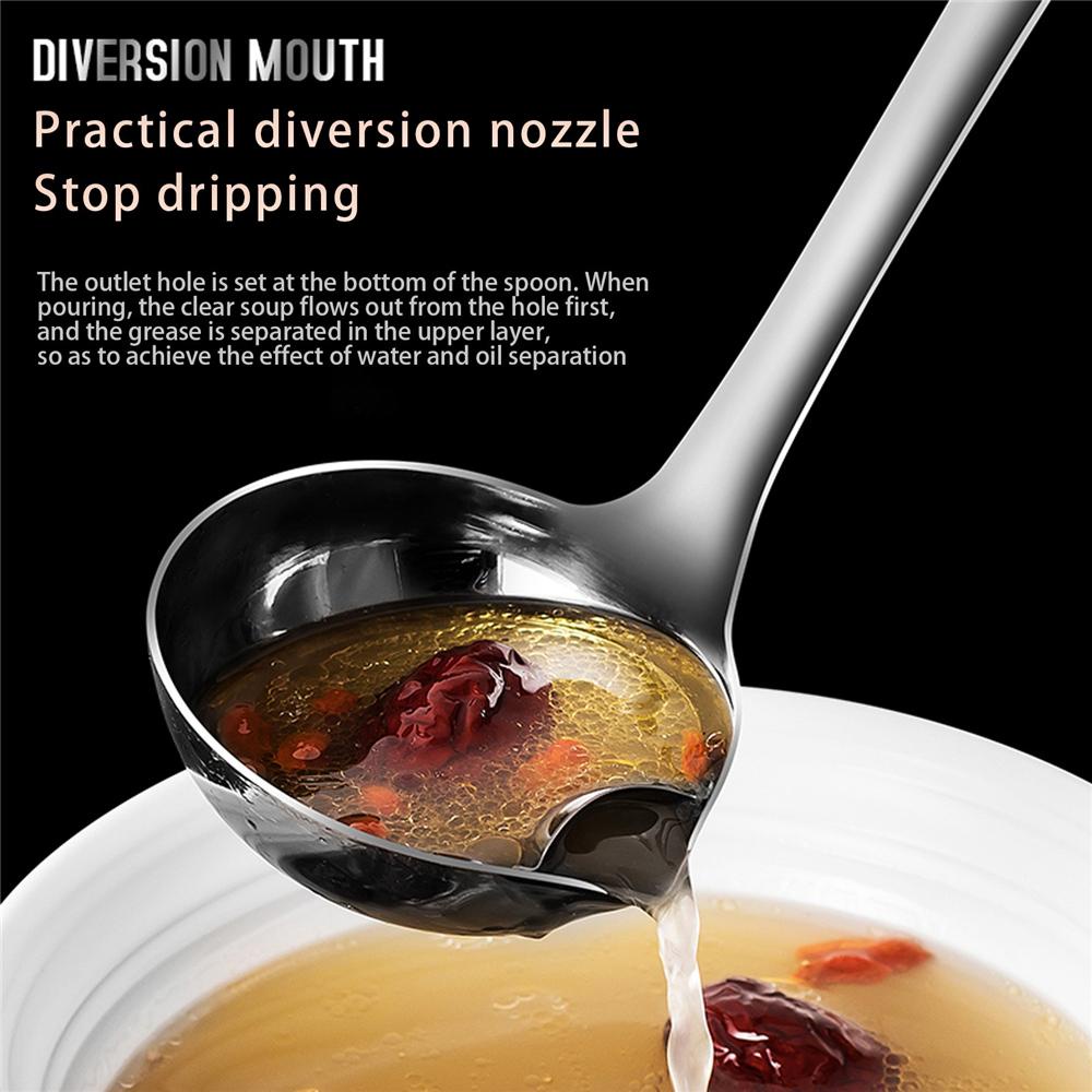 Muỗng Lưới Lọc Dầu Bằng Thép Không Gỉ 304 Dùng Nấu Ăn Mẫu Mới