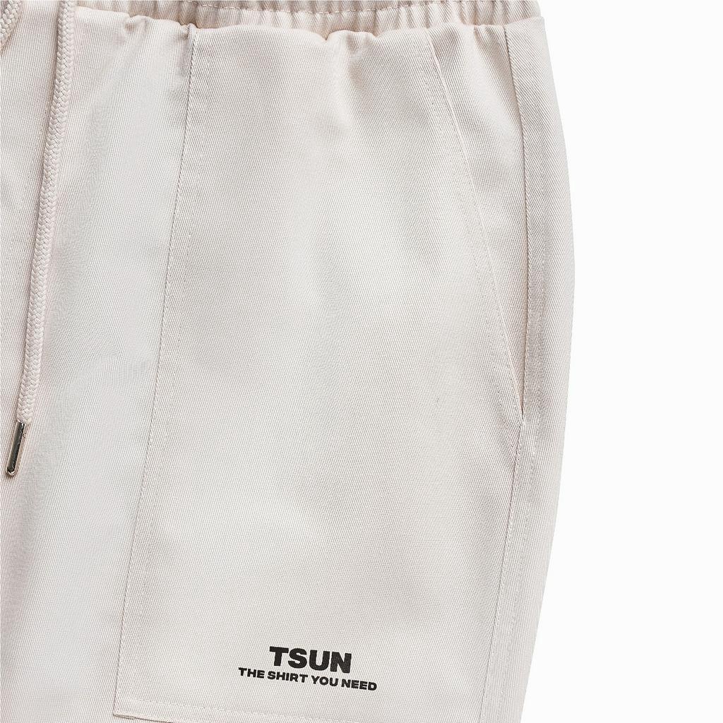 Quần Dài TSUN KhakiPant - Kem - [UNISEX] - Thêu - In