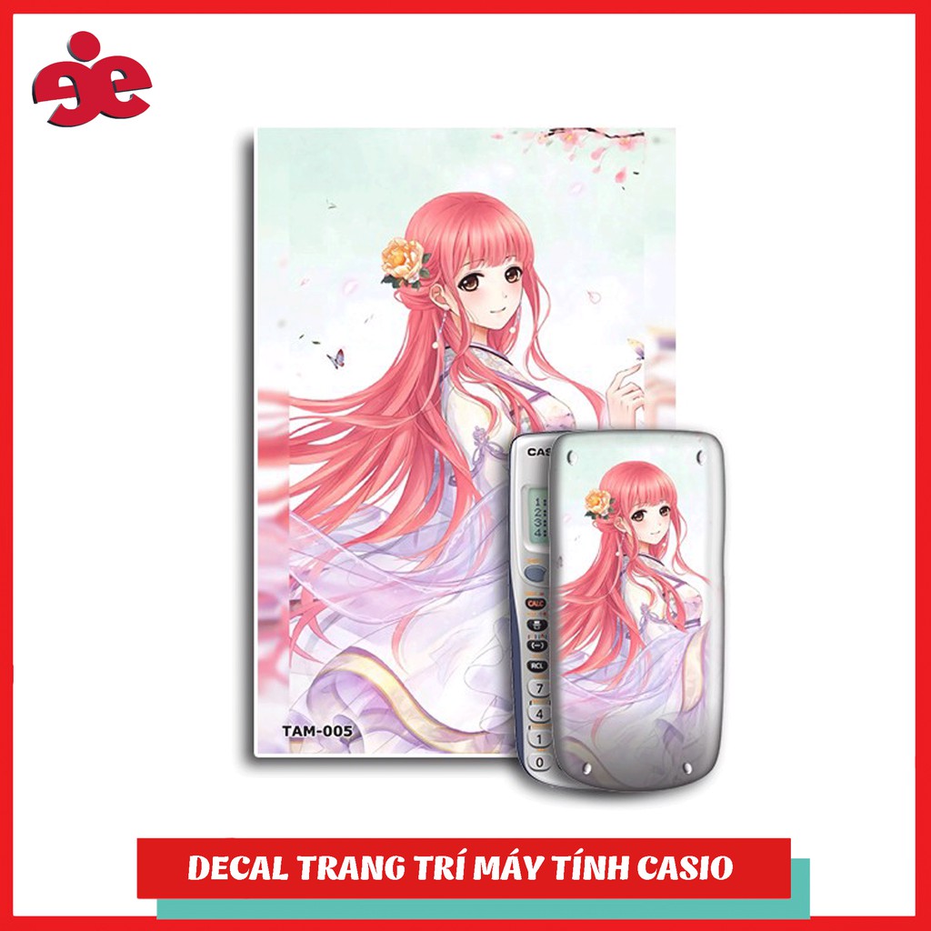 Decal trang trí máy tính Anime 005