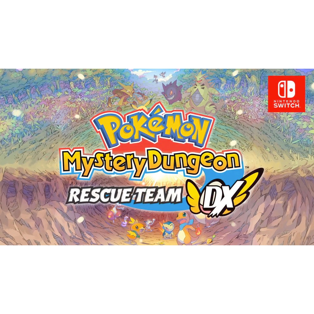 Băng game Nintendo Switch Pokemon Mystery Dungeon: Rescue Team DX