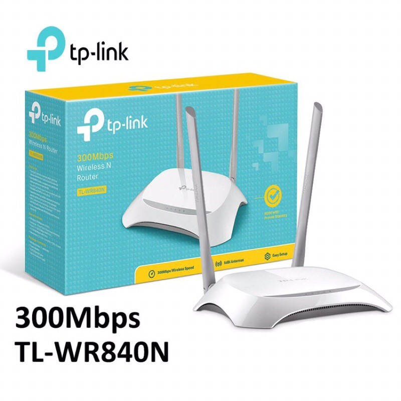 TL-WR840N Router Chuẩn N Không Dây tốc độ 300Mbps