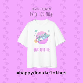 Áo thun oversize unisex so cute tvt