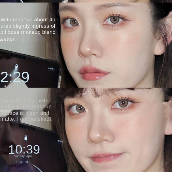 Kem nền dạng lỏng Kiss Beauty chống thấm nước và mồ hôi che khuyết điểm hiệu quả