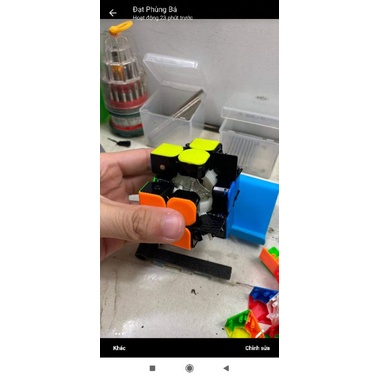 Rubik 3x3 GAN 356 RS Màu mới ốc Numberical MKL